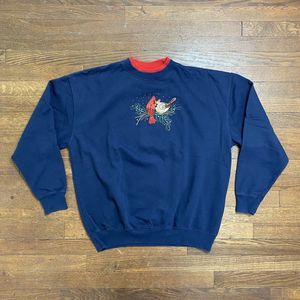 MC Sportswear Birds Grandma Vintage Crewneck Sweatshirt XL